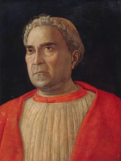 Portrait of Cardinal Ludovico Trevisan Andrea Mantegna